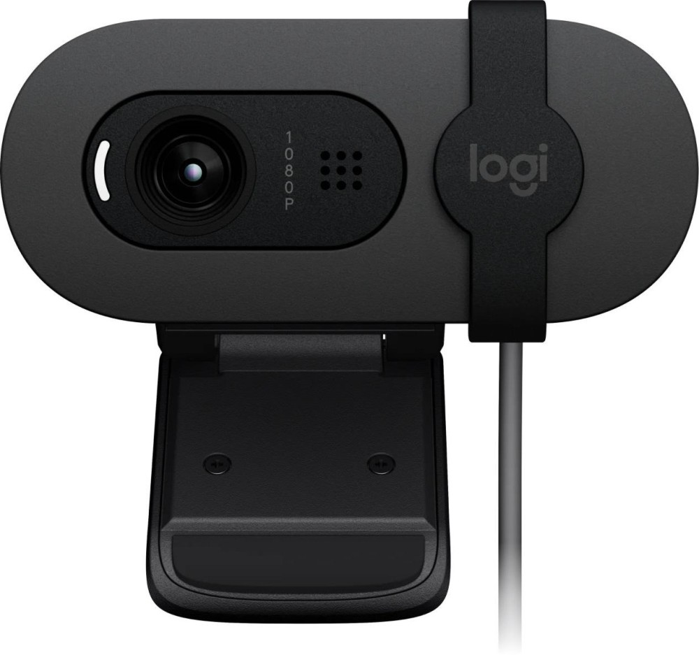 Уеб камера Logitech Business Webcam Brio 105 Уеб камера Logitech Business Webcam Brio 105 - С микрофон, 1080p, USB-A -