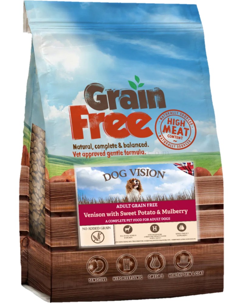        DOG VISION Grain Free Adult - 2 ÷ 12 kg,  ,    ,  1 ,    - 