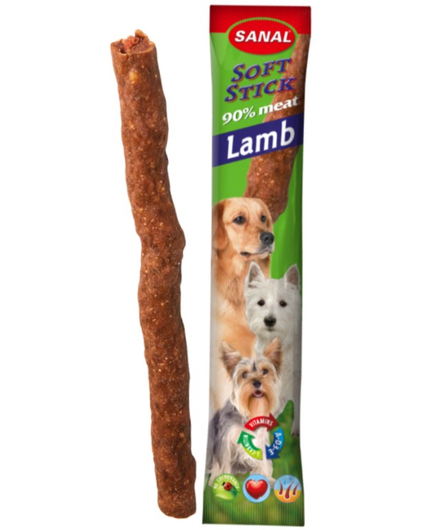 Пръчица за кучета Sanal Soft Stick Пръчица за кучета Sanal Soft Stick - 12 g, с ангешко - храна