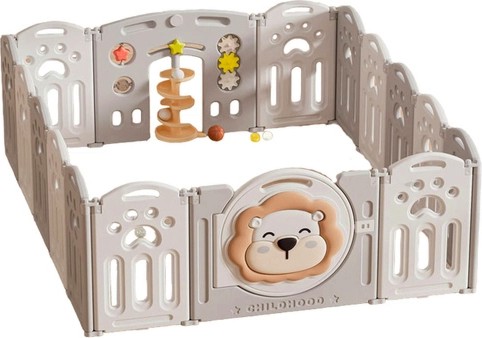 Кошара за игра Sonne Lion Кошара за игра Sonne Lion - 181 / 62 / 201 cm, с баскетболен кош и 2 топки - продукт