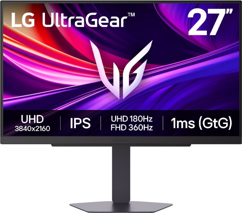 Монитор LG 27G810A-B Монитор LG 27G810A-B - 27", IPS, 180 Hz, 16:9, 3840 x 2160, 1 ms, 2 x HDMI, DisplayPort, AMD FreeSync Premium Pro -