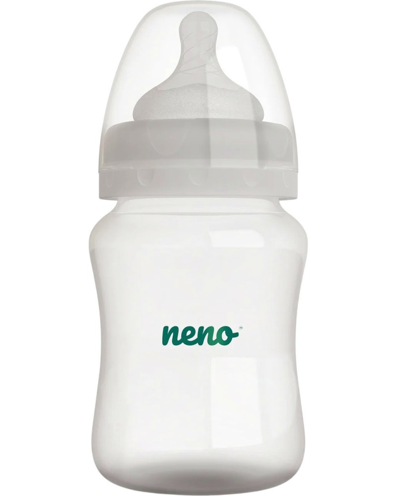 Бебешко шише Neno Бебешко шише Neno - 150 ml, 0+ месеца - шише
