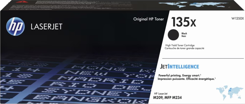 ����� ������ HP 135X Black - 2400 �������� - 