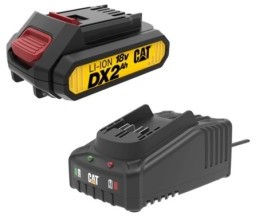 Акумулаторна батерия и зарядно CAT DXK94 20 V / 2 Ah Акумулаторна батерия и зарядно CAT DXK94 20 V / 2 Ah - батерия