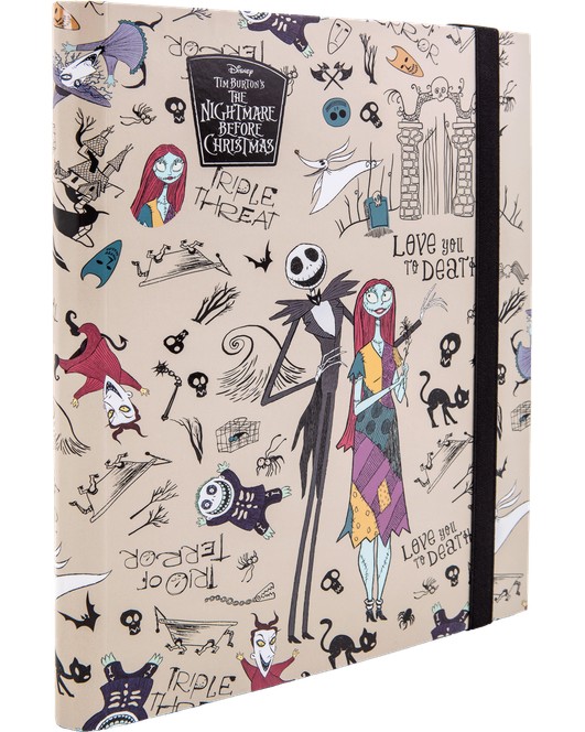 Папка с ластик Cool Pack The Nightmare Before Christmas Папка с ластик Cool Pack The Nightmare Before Christmas - За формат A4 -