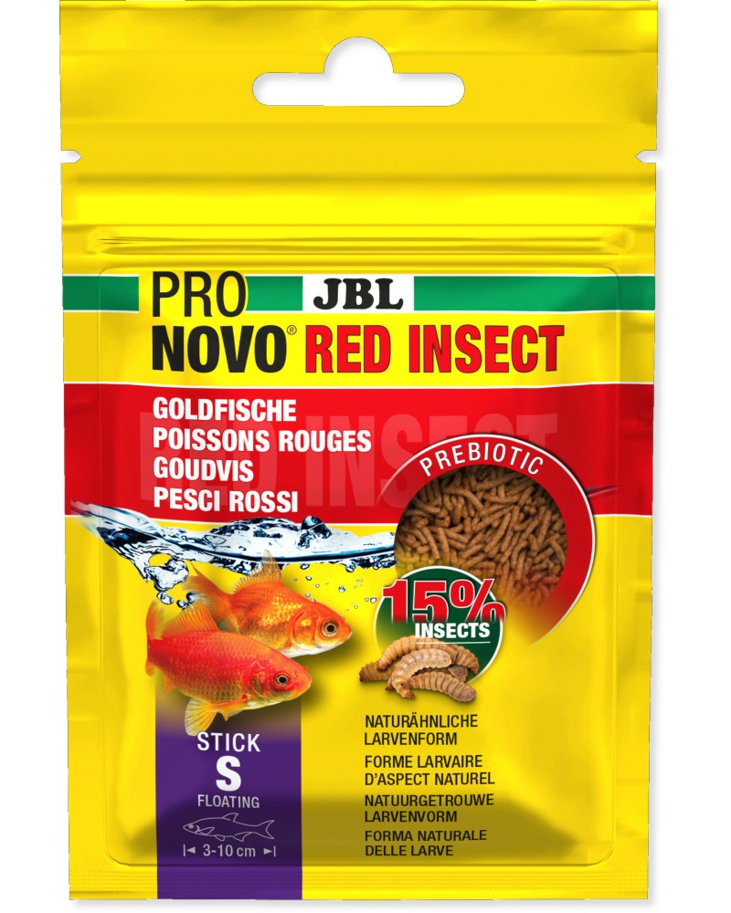     JBL Pronovo Red Insect Stick S - 20  100 ml - 