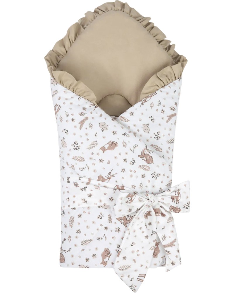 ������ �� �������� Sensillo Baby Wrap Forest Beige - 75 x 75 cm - �������