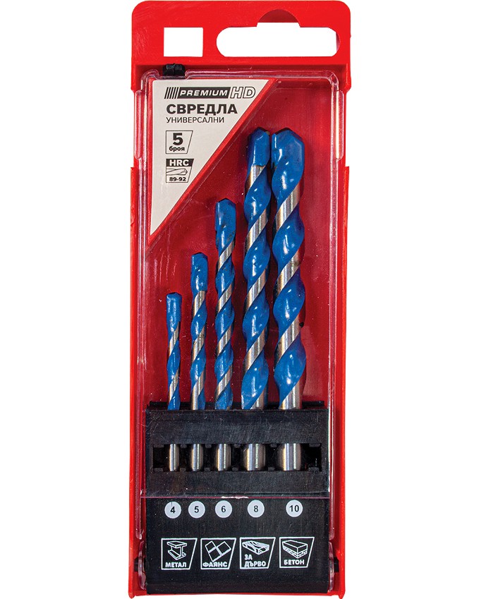   Premium - 5    ∅ 4 - 10 mm   HD - 