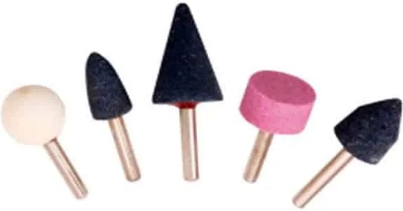 Комплект абразивни борчета за камък Tolsen Комплект абразивни борчета за камък Tolsen - 5 броя -