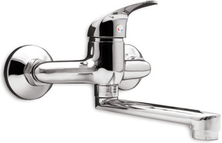 Смесител за кухня Forma Vita Cristal 80016A Смесител за кухня Forma Vita Cristal 80016A - За стенен монтаж -