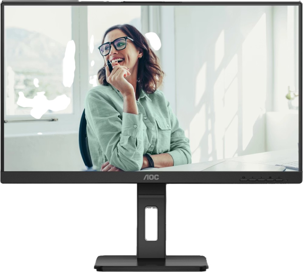 Монитор AOC Q27P3CV Монитор AOC Q27P3CV - 27", IPS, 100 Hz, 16:9, 2560 x 1440, 4 ms, HDMI, DisplayPort, USB-C, RJ45, Adaptive-Sync -