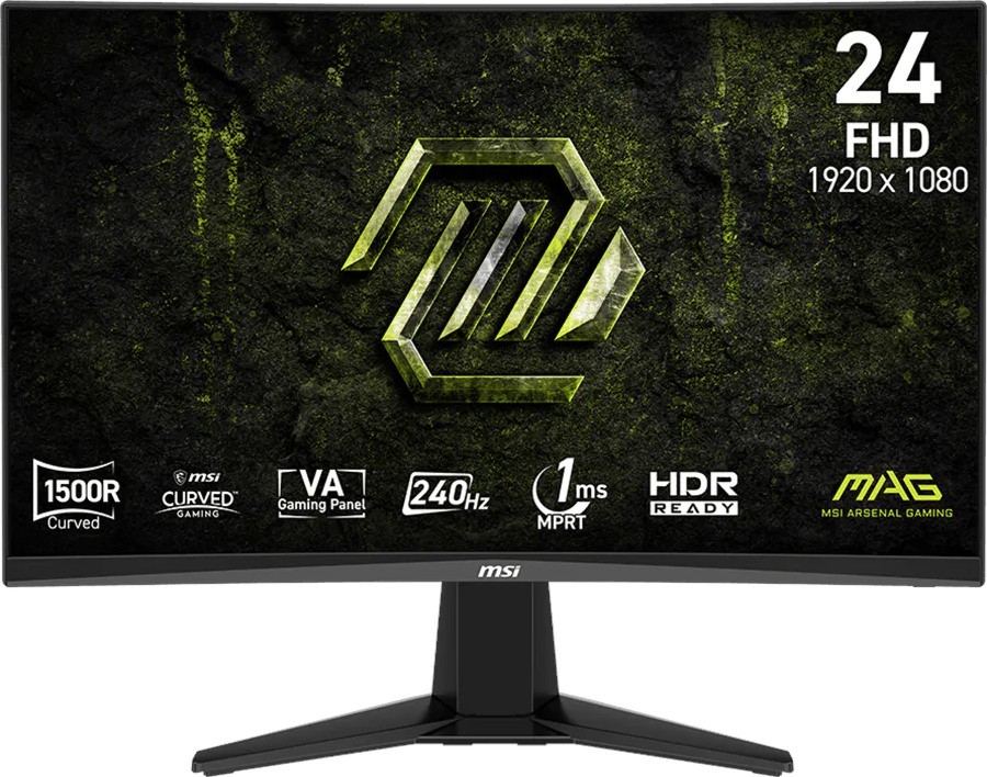 ������� MSI MAG 245C X24 - 23.6", VA, 240 Hz, 1920 x 1080, 1 ms, 2 x HDMI, DisplayPort, AMD FreeSync Premium - 