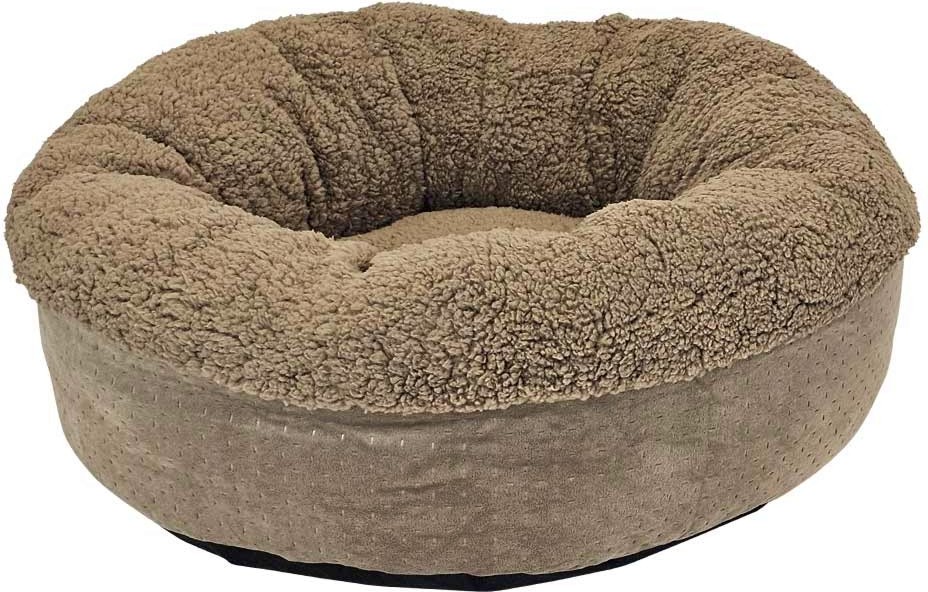 Овално легло тип възглавница за кучета и котки Nobby Donut Teddy Овално легло тип възглавница за кучета и котки Nobby Donut Teddy - 50 x 20 ÷ 70 x 23 cm, от серията Classic - продукт