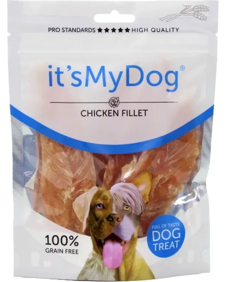 Лакомства за кучета its My Dog Fillet Лакомства за кучета its My Dog Fillet - 85 g, с пилешко - храна