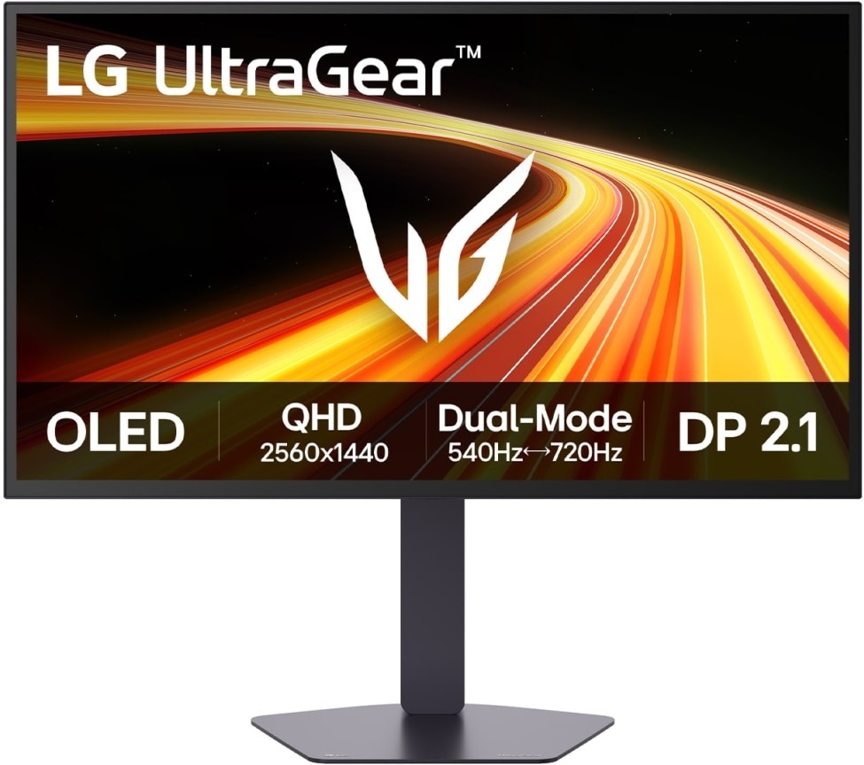 Монитор LG 27GX790B-B Монитор LG 27GX790B-B - 26.5", OLED, 540 Hz, 16:9, 2560 x 1440, 0.03 ms, 2 x HDMI, DisplayPort, AMD FreeSync Premium Pro -