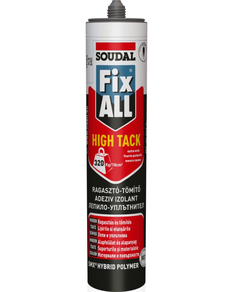 ���������� ������ Soudal Fix ALL High Tack - 290 ml - 