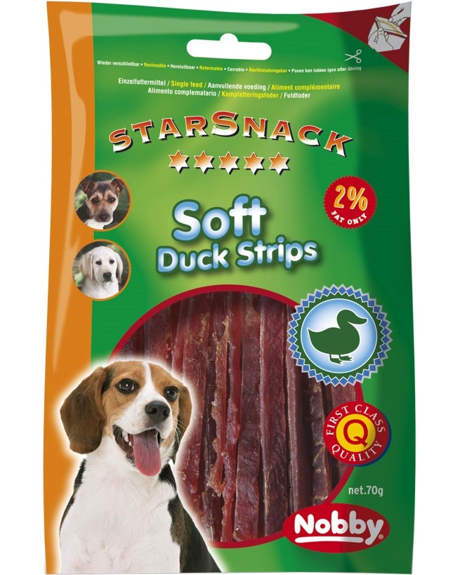 ��������� �� ������ Nobby Soft Duck Strips - 70 g, � �������, �� ������� StarSnack - �����