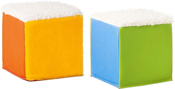 Мек сензорен куб Nowa Szkola Мек сензорен куб Nowa Szkola - 20 / 20 / 20 cm - играчка