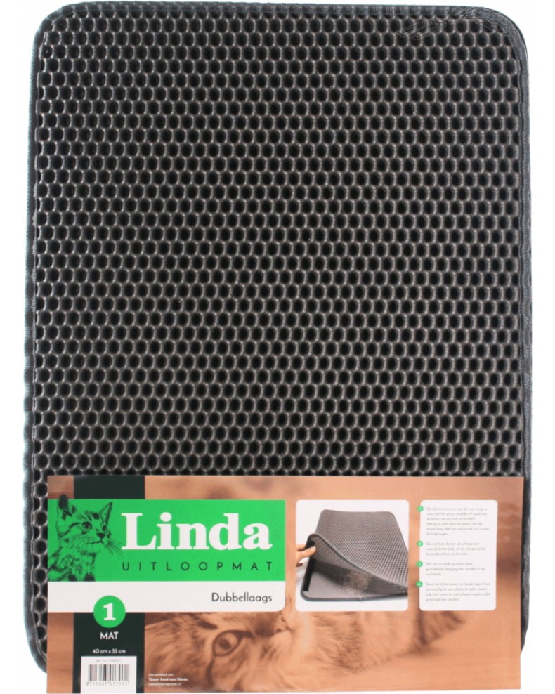 Постелка за почистване на лапи Linda Clean Paws Постелка за почистване на лапи Linda Clean Paws - 40 x 55 cm - продукт