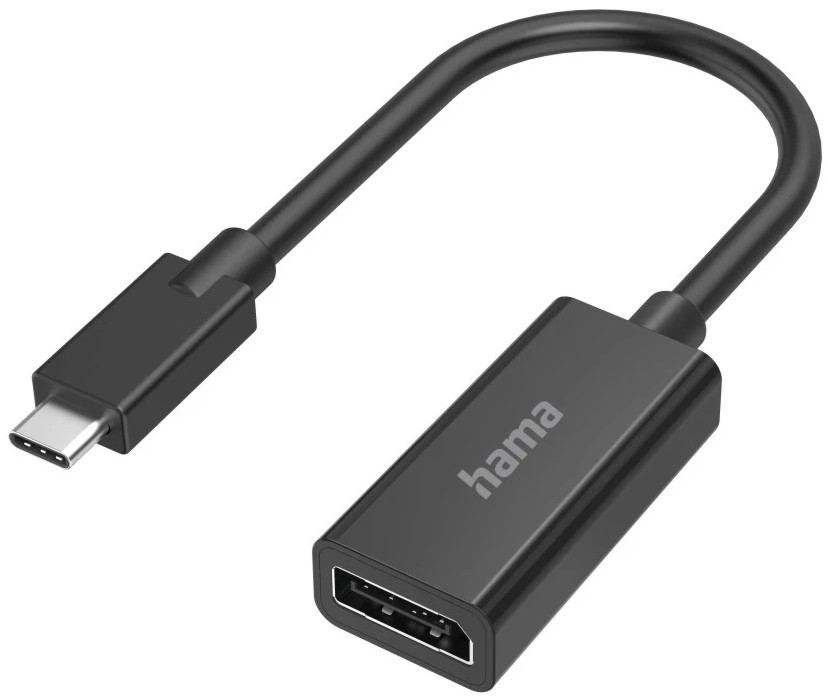 Адаптер USB-C male към DisplayPort female Hama Адаптер USB-C male към DisplayPort female Hama -