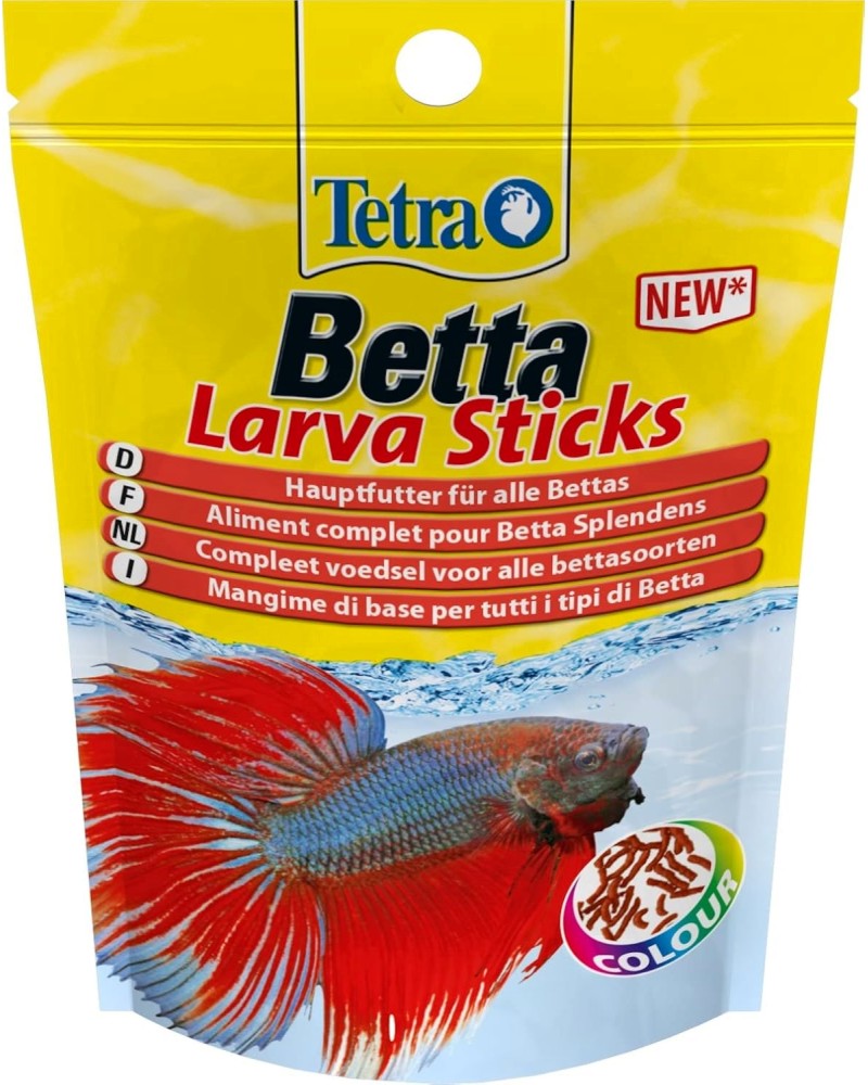 ����� �� ���� ���� Tetra Betta Larva Sticks - 5 g - �����