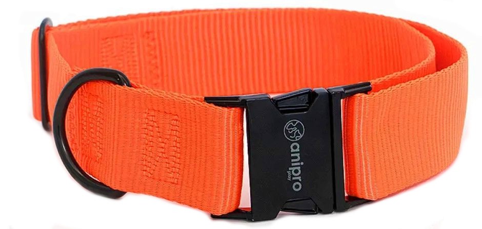 Нашийник за кучета anipro Extra Strong Black Нашийник за кучета anipro Extra Strong Black - С дължина 45 ÷ 70 cm - продукт