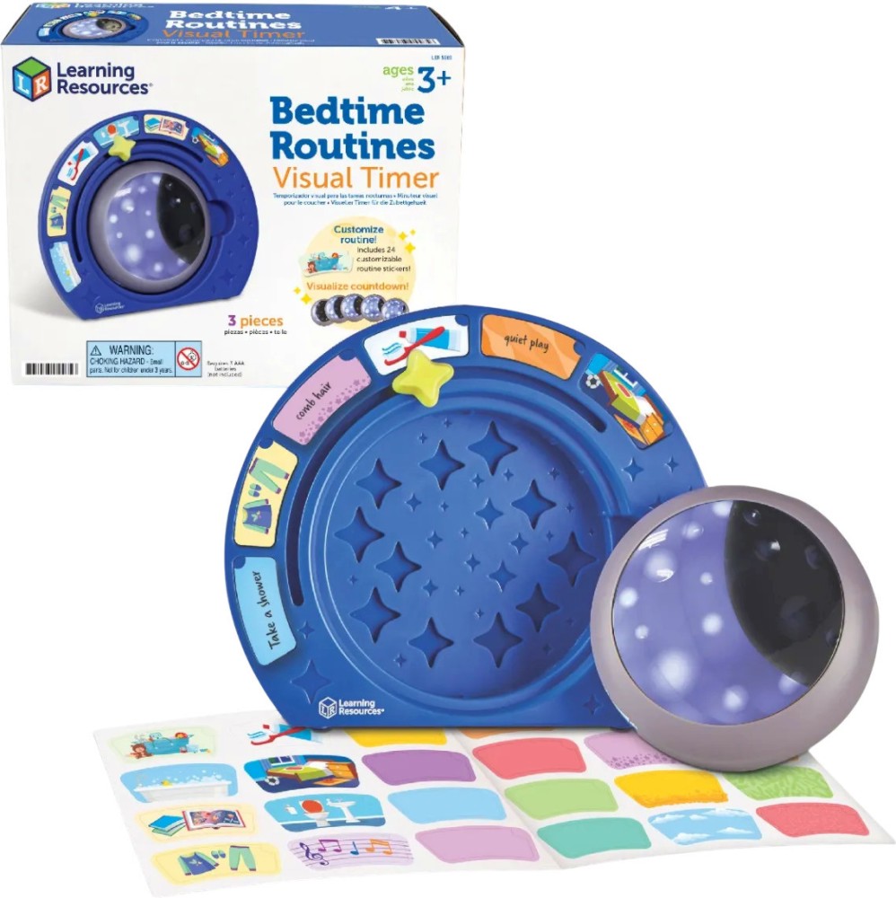Светещ таймер Вечерна рутина Learning Resources Светещ таймер Вечерна рутина Learning Resources - играчка