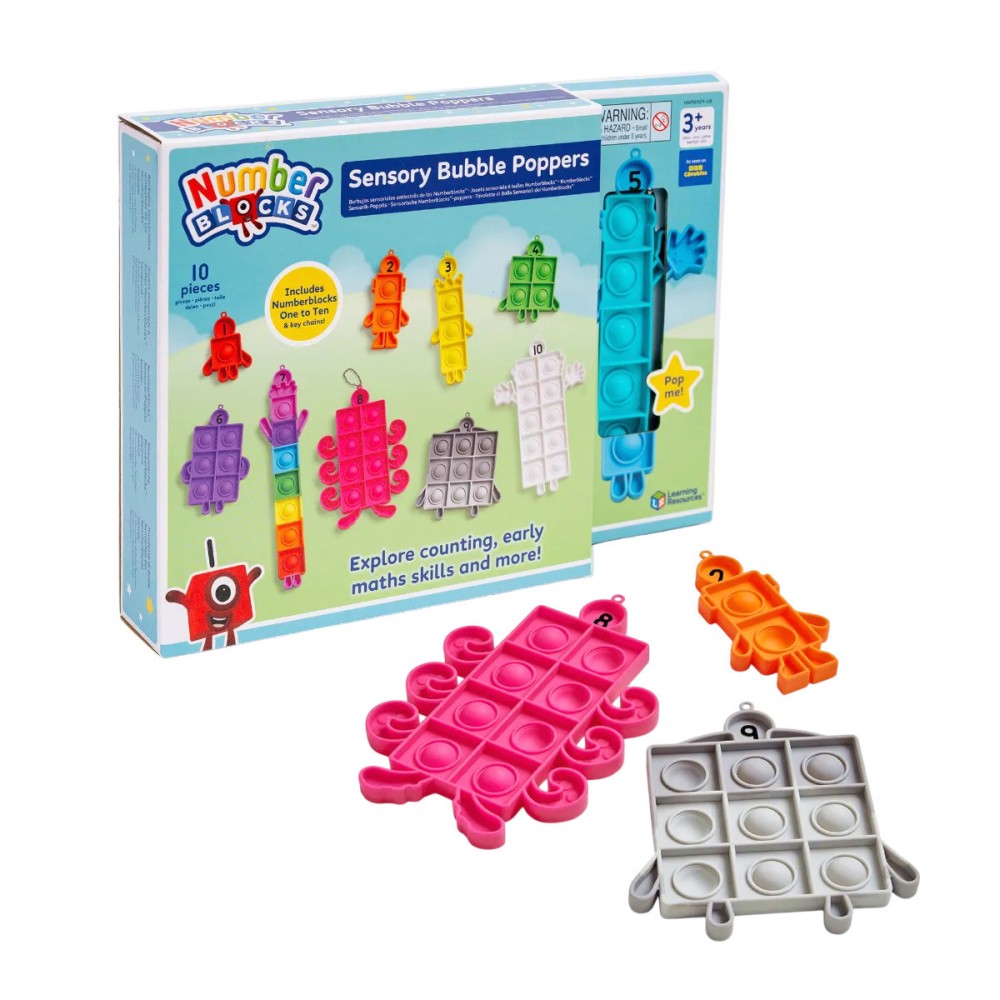 Сензорни попити Numberblocks Сензорни попити Numberblocks - 10 броя - продукт