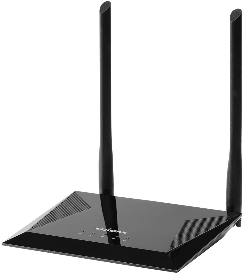Безжичен рутер EdiMax BR-6428nS V5 Безжичен рутер EdiMax BR-6428nS V5 - 2.4 GHz (300 Mbps), 2 антени -