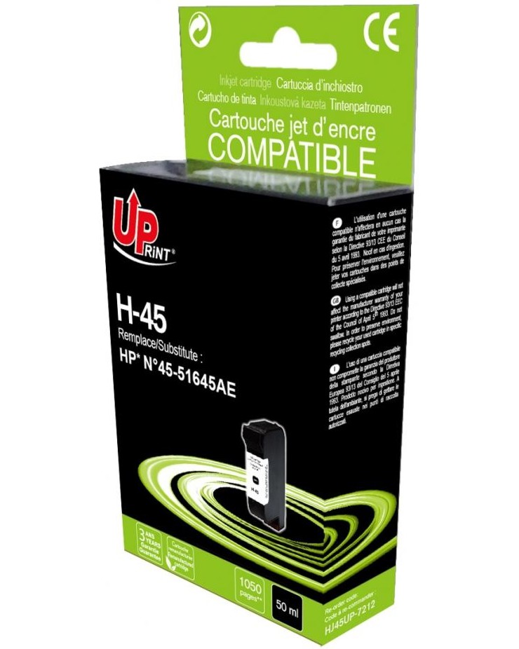 ������ � ������� �� ������� UPrint H-45 Black - 1050 �������� - 