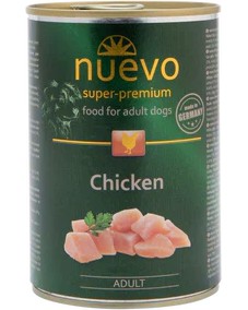 Консерва за кучета nuevo Adult Консерва за кучета nuevo Adult - 400 и 800 g, с пилешко, в зряла възраст - храна