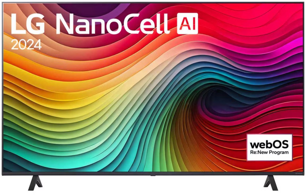  LG 65NANO81T3A - 65" Ultra HD 3840 x 2160, , Smart TV, HDR10 Pro, 3 x HDMI, Ethernet, USB, Bluetooth, Wi-Fi - 