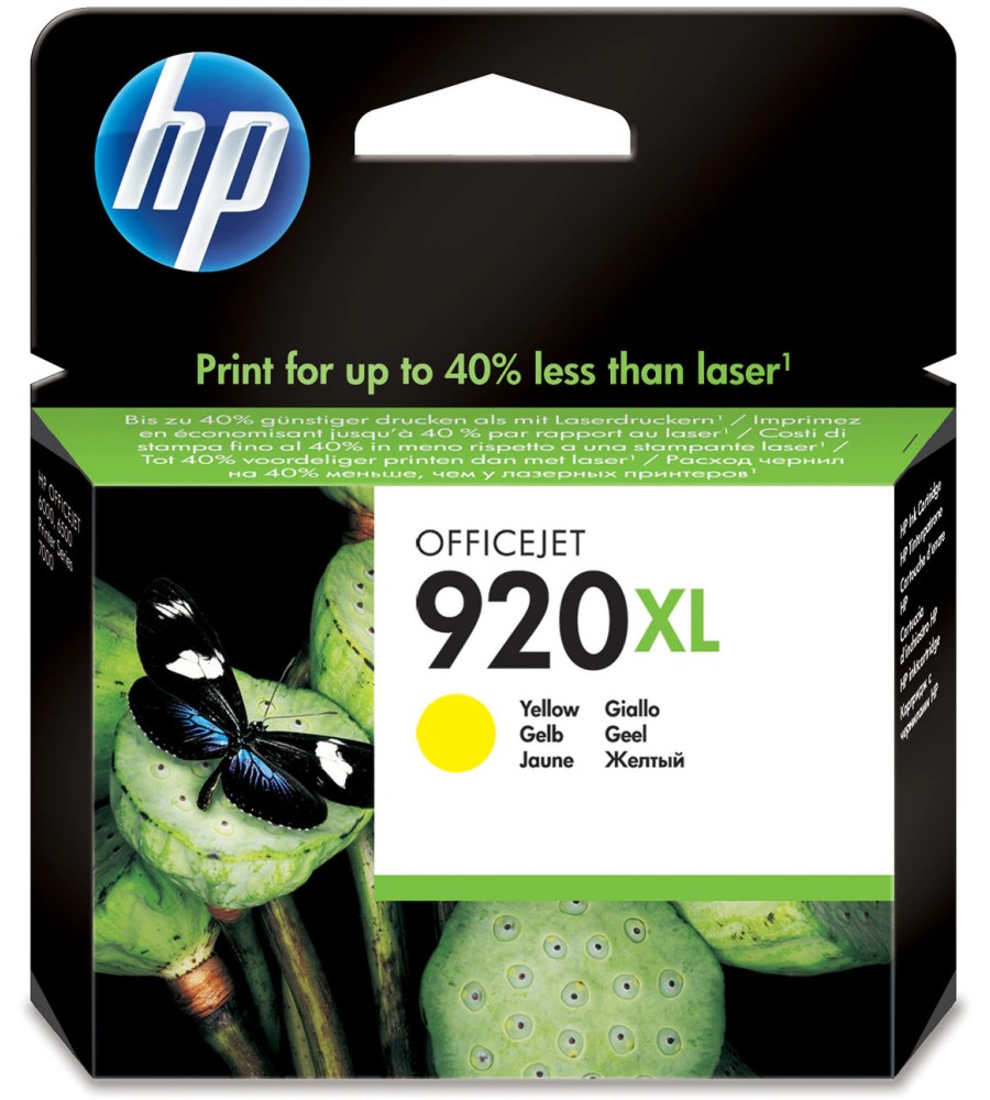 ������ � ������� �� ������� HP 920 XL Yellow - 700 �������� - 