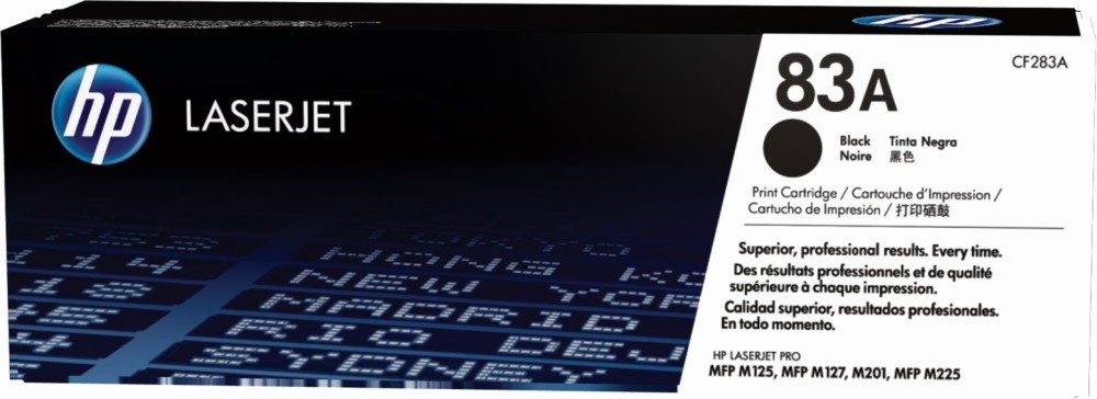 Тонер касета HP 83A Black Тонер касета HP 83A Black - 1500 страници -