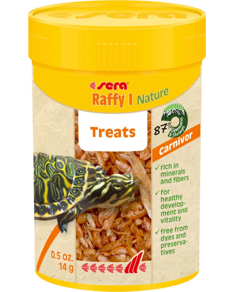     sera Raffy I - 14 ÷ 470 g,   Nature - 