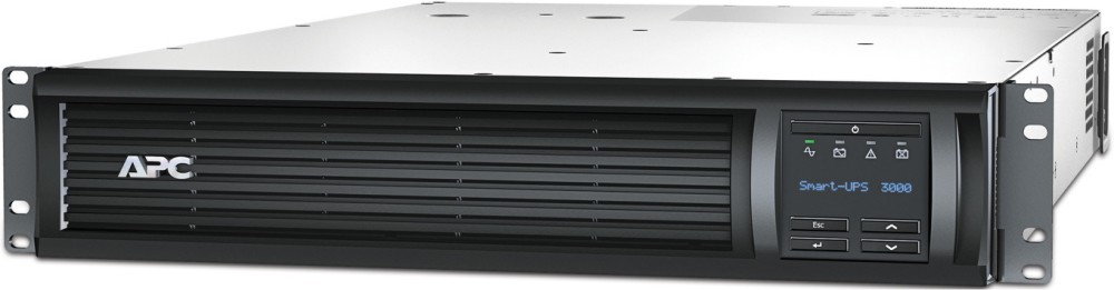 Непрекъсваемо токозахранващо устройство APC Smart-UPS SMT3000RMI2UC Непрекъсваемо токозахранващо устройство APC Smart-UPS SMT3000RMI2UC - 3000 VA, 2700 W, 8 x IEC 320 C13, 1 x IEC 320 C19, 3 x IEC Jumpers, Line-Interactive -