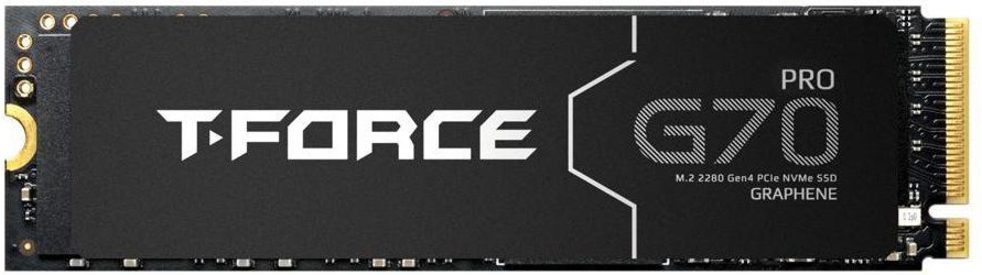 SSD  Team Group T-Force G70 Pro PCIe 4.0 x4 NVMe M.2 - 1 TB,  7400 MB/s,  5500 MB/s, 3D NAND TLC - 