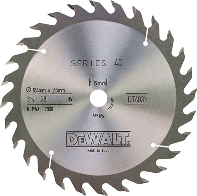     DeWalt - ∅ 184 / 16 / 1.8 mm  28  - 