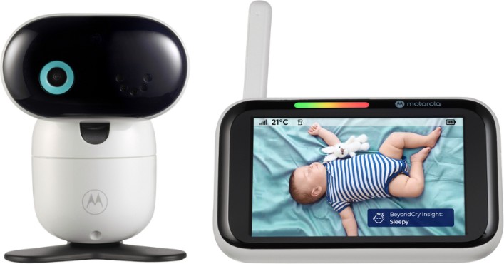 Видео бебефон Motorola PIP1710 Connect Видео бебефон Motorola PIP1710 Connect - С Wi-Fi, температурен датчик, нощно виждане и възможност за обратна връзка - продукт