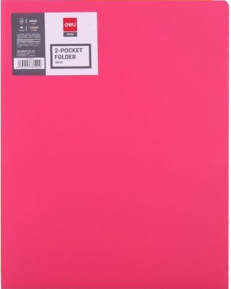 Папка с 2 джоба Deli E38120 Папка с 2 джоба Deli E38120 - За формат A4 от серията Vivid -