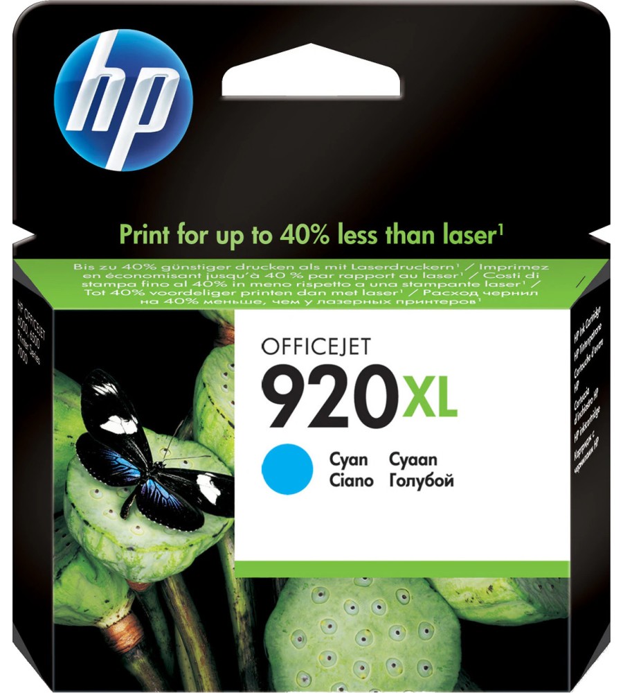      HP 920 XL Cyan - 700  - 