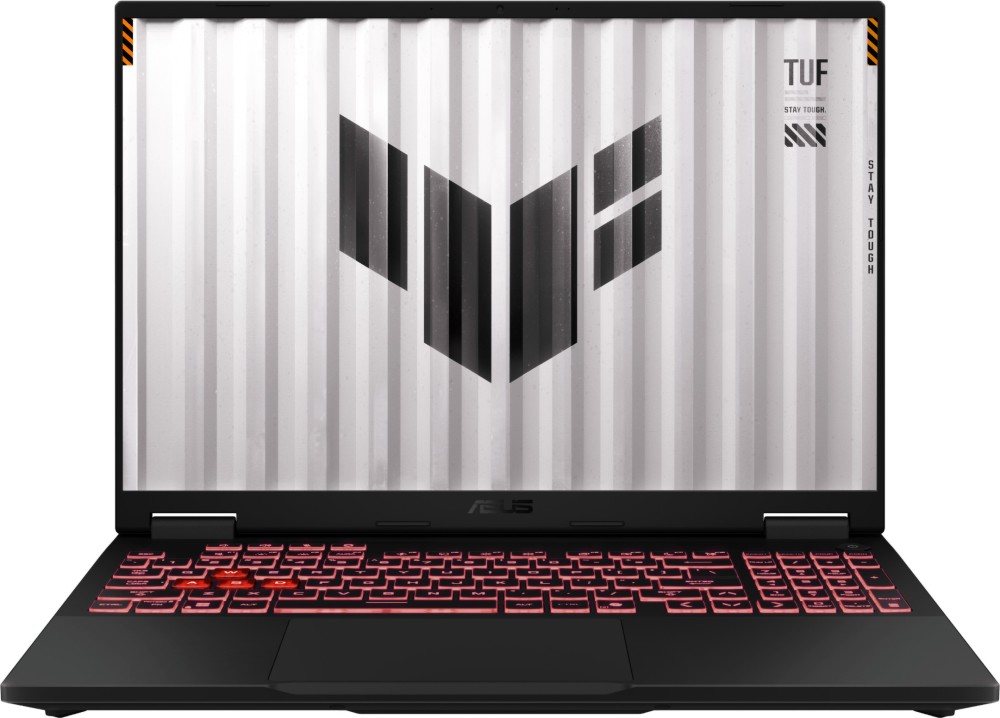 ������ ASUS TUF F16 FA608UMI-TU166 - AMD Ryzen 7 260 3.8 GHz, 16" IPS 1920 x 1200, 165 Hz, 16 GB RAM DDR5, 512 GB SSD, NVIDIA RTX 5060, No OS - 