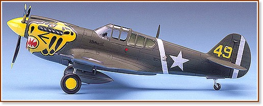   - P-40E Warhawk -   - 