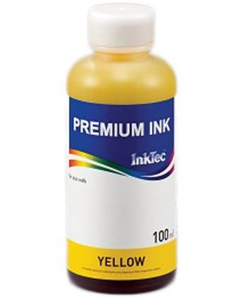 Мастило за принтер InkTec Yellow Мастило за принтер InkTec Yellow - 100 ml, 450 страници -