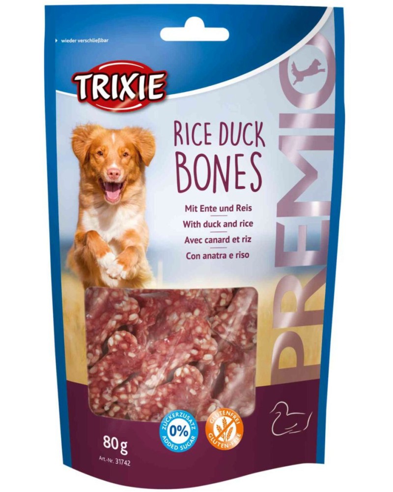    Trixie Rice Duck Bones - 80 g,     - 