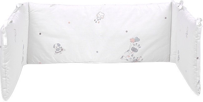 Обиколник за бебешко легло Lorelli Обиколник за бебешко легло Lorelli - За легла 60 x 120 cm, от серията Жирафче - продукт