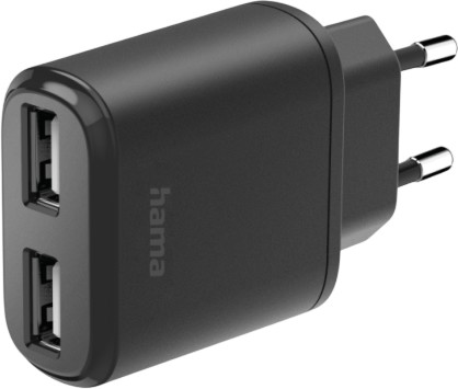 ������� ���������� Hama - 12 W, 2 x USB-A - 