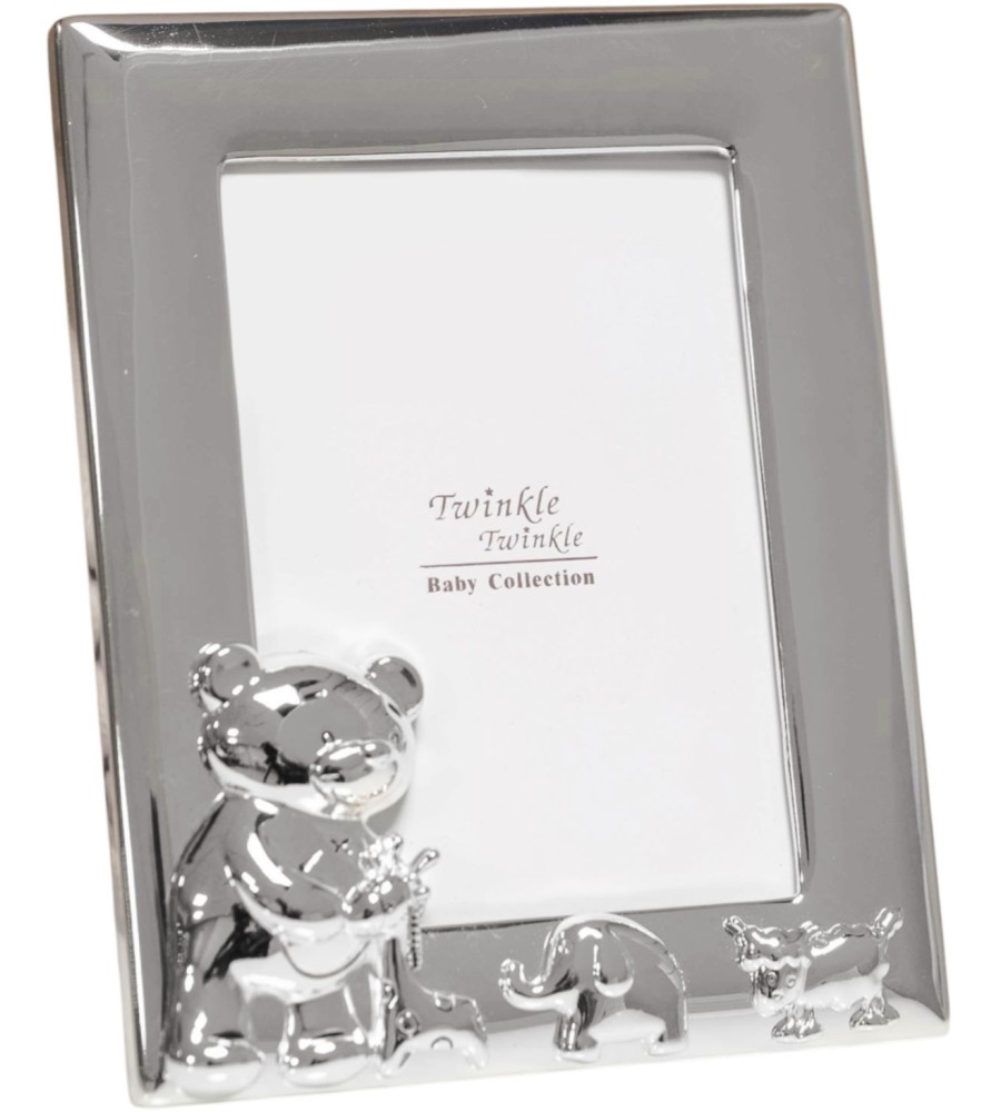 Посребрена рамка за снимка Widdop Bingham Twinkle Twinkle Посребрена рамка за снимка Widdop Bingham Twinkle Twinkle - 9 x 13 cm, от колекцията Celebrations - продукт