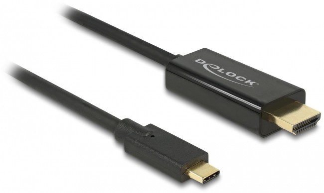  USB-C male  HDMI male DeLock - 2 m - 