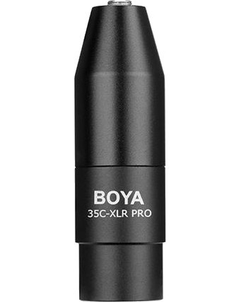 Конвертор 3.5 mm TRS към XLR BOYA 35C-XLR Pro Конвертор 3.5 mm TRS към XLR BOYA 35C-XLR Pro -